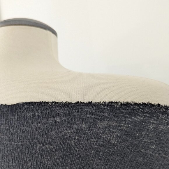 Black Raw Hem T-Shirt - Picture 5 of 9